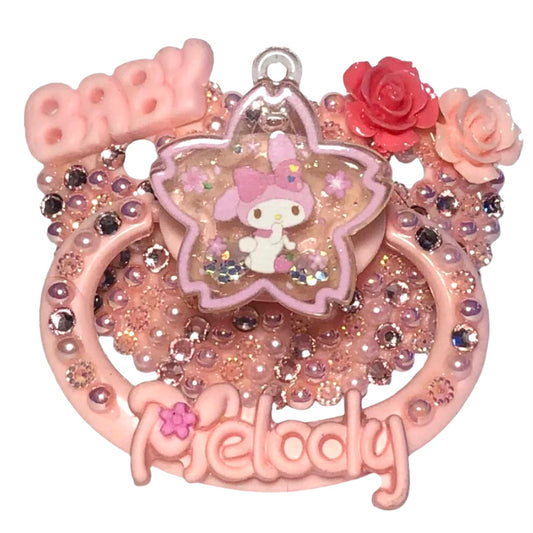 Baby Bear Pacis Adult Pacifier "Baby Melody" Pink Shaker Adult Paci (DDLG/ABDL)