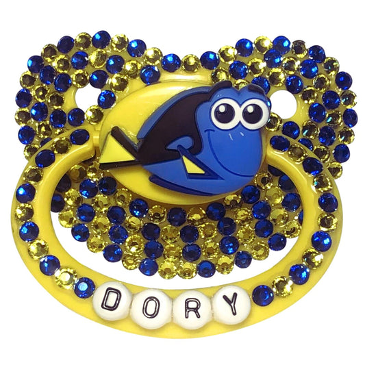 Baby Bear Pacis Adult Pacifier "Dory" Yellow Adult Paci (DDLG/ABDL)