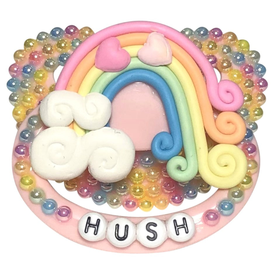 Baby Bear Pacis Adult Pacifier "Hush" Pink Adult Paci (DDLG/ABDL)