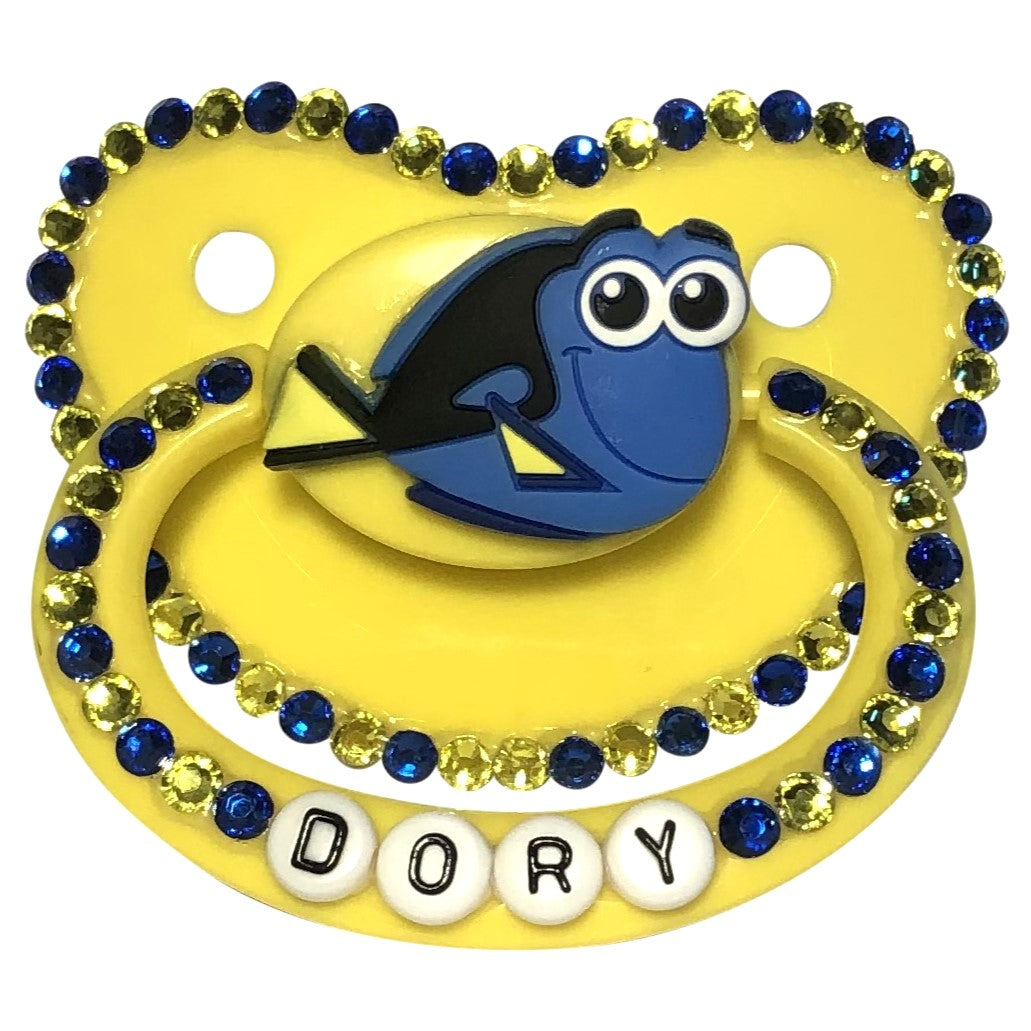 Baby Bear Pacis Adult Pacifier "Dory" Yellow Adult Paci (DDLG/ABDL)