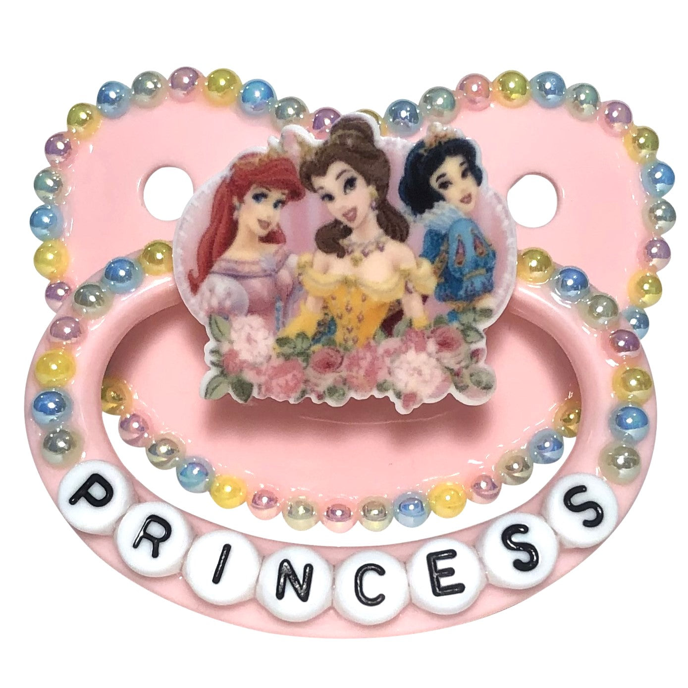 Baby Bear Pacis Adult Pacifier "Princess" Pink Adult Paci (DDLG/ABDL)