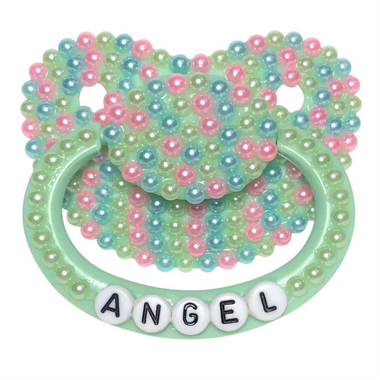 Baby Bear Pacis Adult Pacifier "Angel" Green Adult Paci (DDLG/ABDL) - BBP