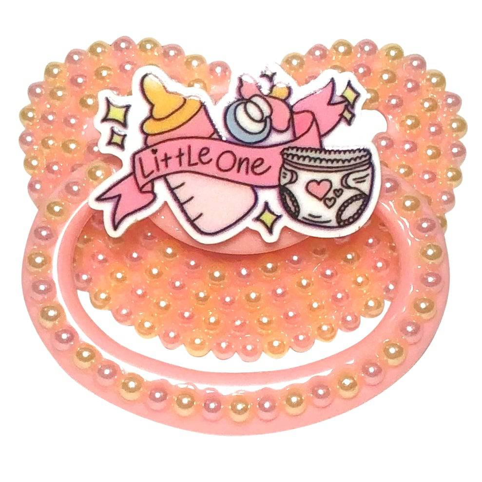 Baby Bear Pacis Adult Pacifier "Little One" Pink Adult Paci (DDLG/ABDL) - BBP