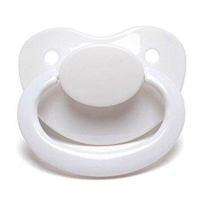 Baby Bear Pacis White Adult Pacifier (#13) - BBP