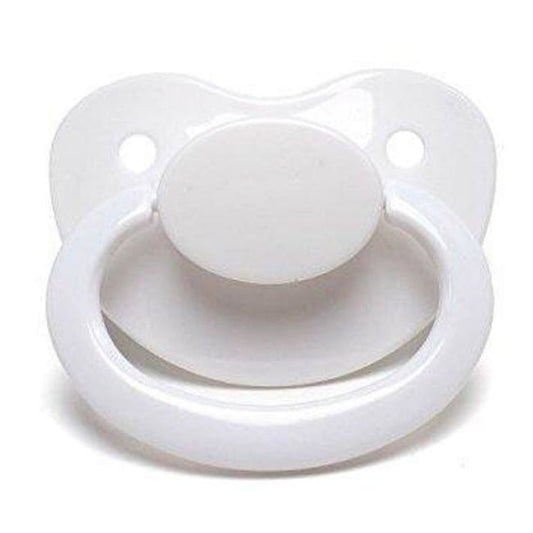 Baby Bear Pacis White Adult Pacifier (#13) - BBP