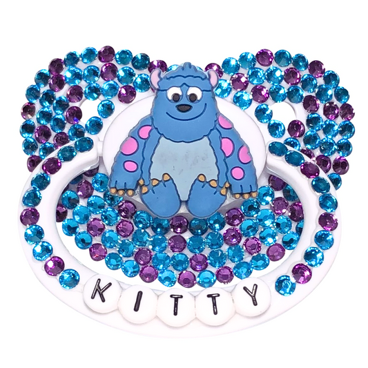 Baby Bear Pacis Adult Pacifier "Kitty" White Monster's Inc. Adult Paci (DDLG/ABDL)