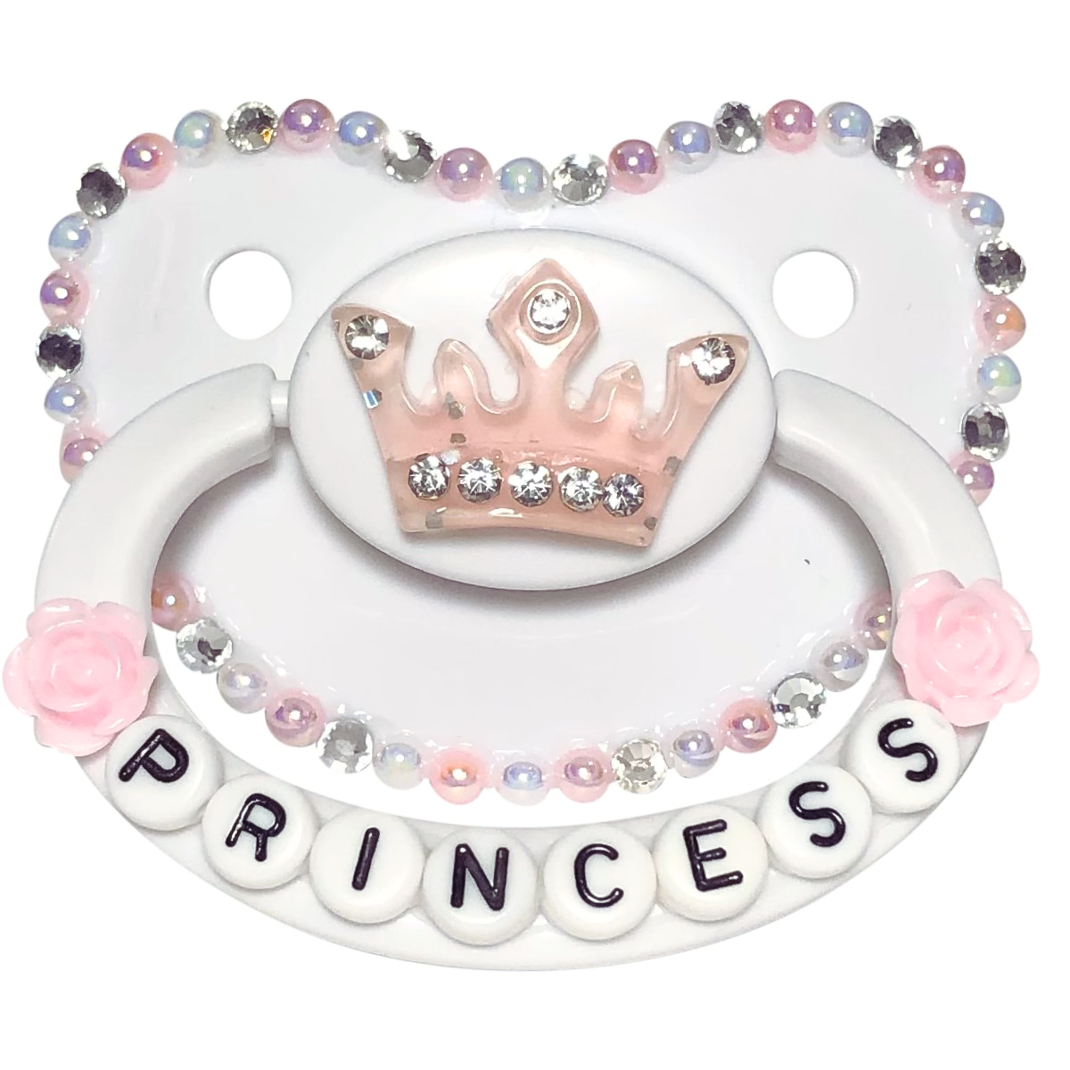 Baby Bear Pacis Adult Pacifier "Princess" Pink Adult Paci (DDLG/ABDL)