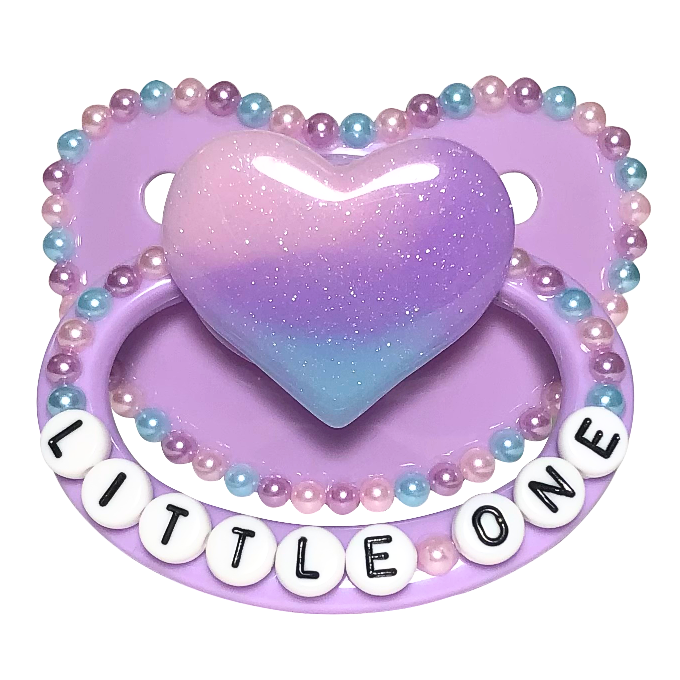 Baby Bear Pacis Adult Pacifier "Little One" Purple Adult Paci (DDLG/ABDL)