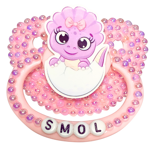 Baby Bear Pacis Adult Pacifier "Smol" Pink Adult Paci (DDLG/ABDL)